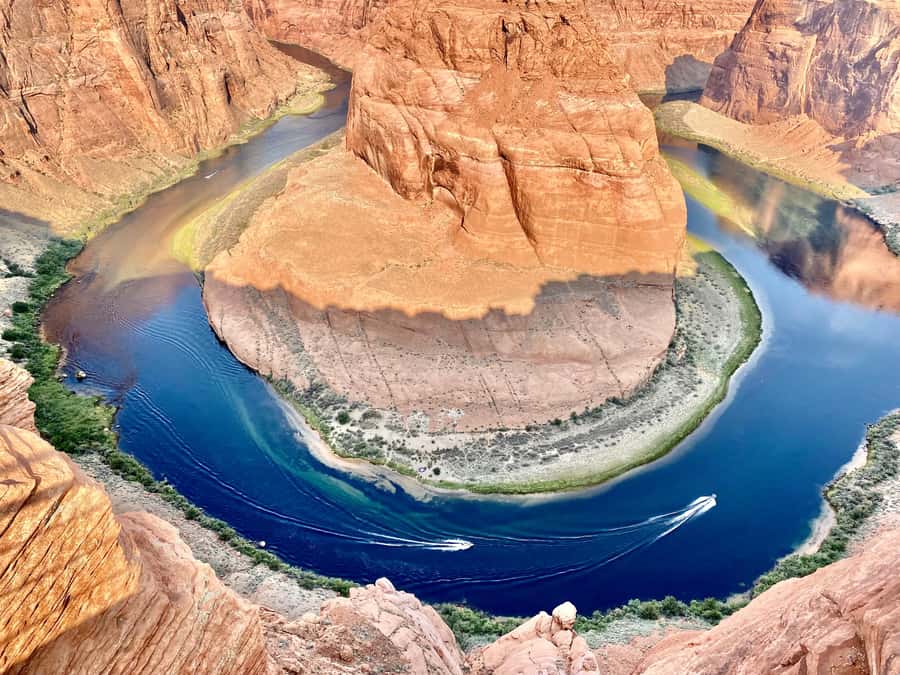 Vegas: Upper Antelope Canyon, Horseshoe Bend Tour with Lunch - From Treasure Island To Page: The Long, Easy Bus Ride