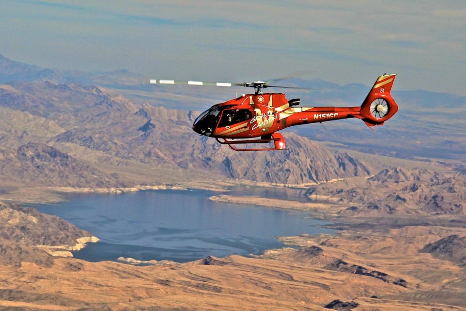 Vegas: VIP West Rim Helicopter Tour + Skywalk Option - 35-minute helicopter flight: Hoover Dam and Lake Mead from real height