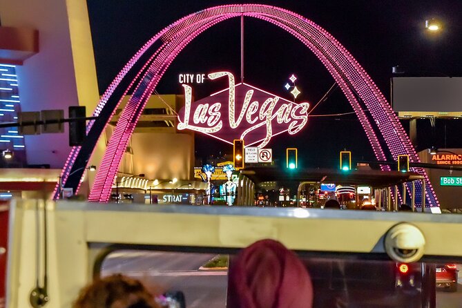 Viator Exclusive: 10:15PM Las Vegas Night Tour by Open-Top Bus - The Open-Top Bus Setup: Views, Comfort, and Audio Reality