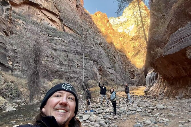 Zion National Park Hiking Tour from Las Vegas Small Group Max 14 - Riding Zion’s mile-long tunnel on the way in